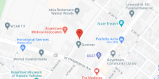 Holiday Walnut Woods in google map