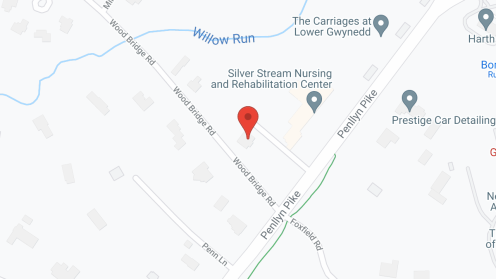 Map of the neighborhood around Silver Stream Center