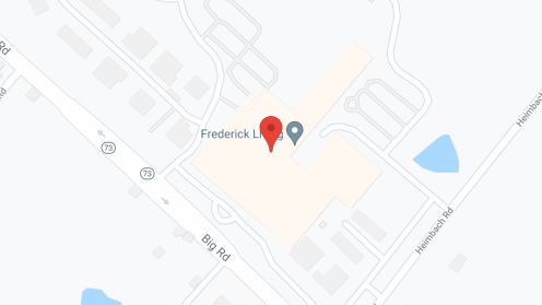 Map of the neighborhood around Frederick Mennonite Community