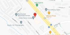 Exton Senior Living in google map