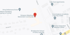 Simpson Meadows in google map