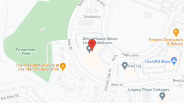 DevonHouse Senior Living in google map