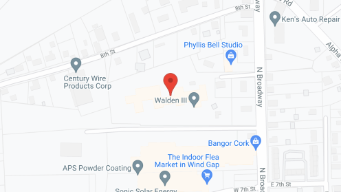 Map of the neighborhood around Walden III