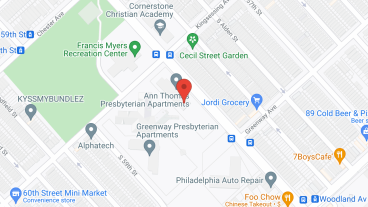 58th and Greenway Presbyterian in google map