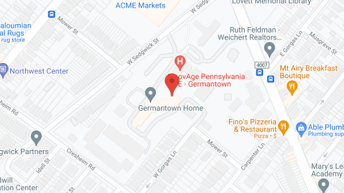 Map of the neighborhood around Community At Germantown Home