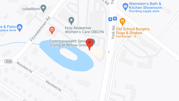 Commonwealth Senior Living at Willow Grove in google map