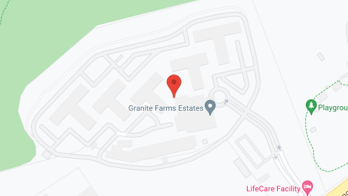 Map of the neighborhood around Oakbridge Terrace At Granite Farms Estates
