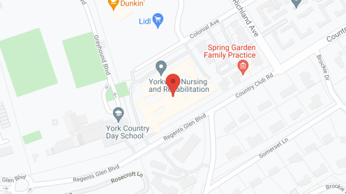 Map of the neighborhood around Colonial Manor Nursing Home