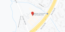 Senior Commons at Powder Mill in google map