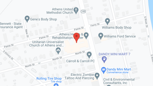 Map of the neighborhood around Heritage Nursing Home Inc