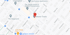 Webster Towers in google map