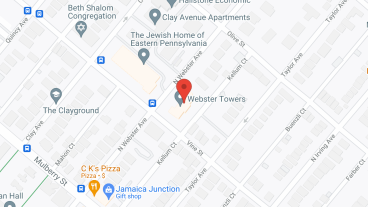 Webster Towers in google map