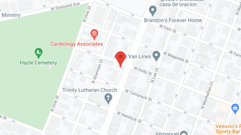 Map of the neighborhood around Davis Manor Personal Care