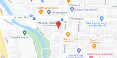 Moravian House in google map