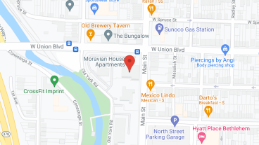 Moravian House in google map
