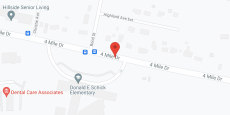 The Hillside Senior Living Community in google map
