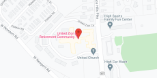 United Zion Retirement Comm in google map