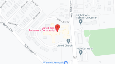 United Zion Retirement Comm in google map