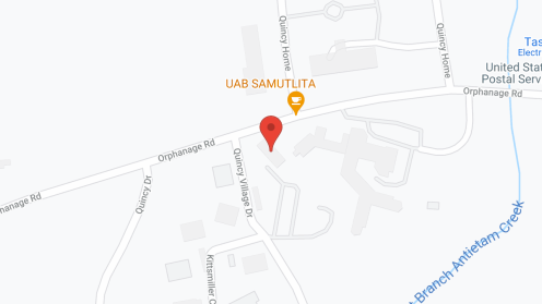 Map of the neighborhood around Quincy Village