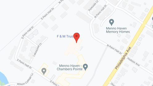 Map of the neighborhood around Menno Haven - Chambers Pointe
