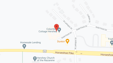 Columbia Cottage Hershey in google map