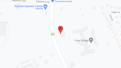 Map of the neighborhood around Oak Hill Village