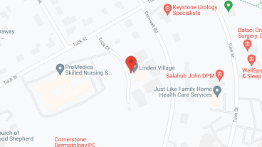 Linden Village A ProMedica Senior Living Community in google map