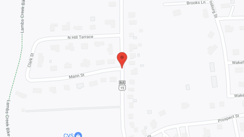 Map of the neighborhood around New Corey Creek Apartments