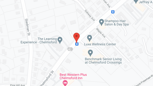 Map of the neighborhood around Benchmark Senior Living at Chelmsford Crossings