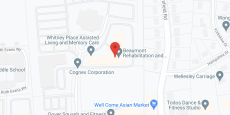 Whitney Place at Natick in google map