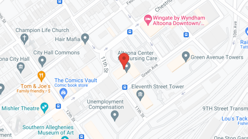 Map of the neighborhood around Amber Terrace