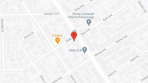 Map of the neighborhood around La Casa