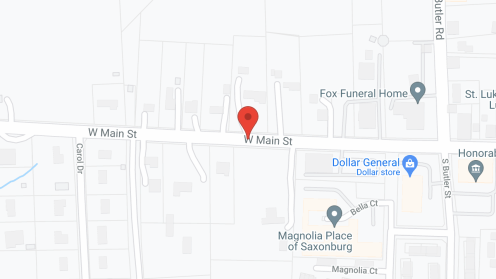 Map of the neighborhood around Presbyterian Senior Care