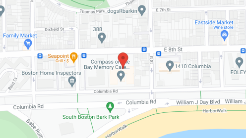 Map of the neighborhood around Compass on the Bay