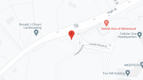 Map of the neighborhood around Clark House Nursing Center at Fox Hill Village