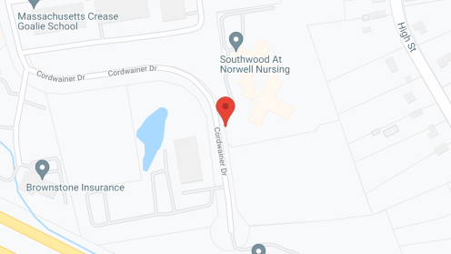 Map of the neighborhood around Southwood At Norwell Nursing