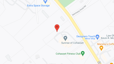Sunrise of Cohasset in google map