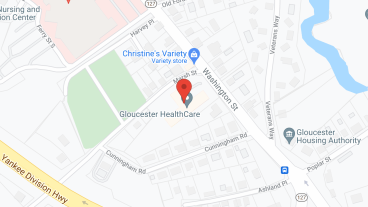 Golden Living Center of Gloucester in google map