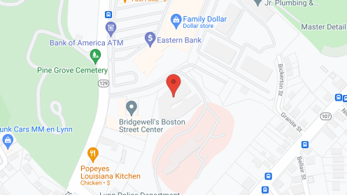Map of the neighborhood around SunBridge Care and Rehabilitation for the North Shore