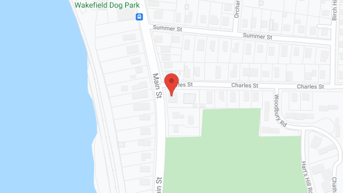 Map of the neighborhood around Oosterman's Rest Home, Inc.