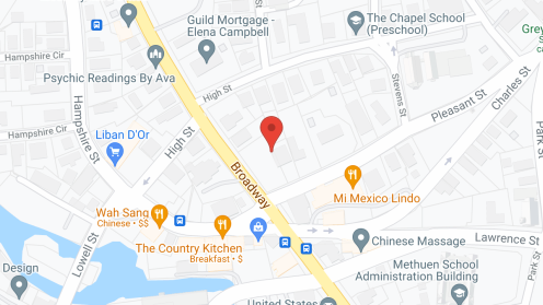 Map of the neighborhood around Broadway Care and Rehabilitation Center