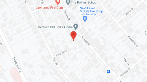 Map of the neighborhood around German Home