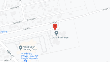 Atria Fairhaven in google map