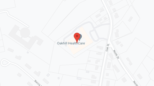 Map of the neighborhood around Golden Living Center Oak Hill