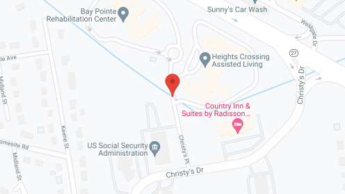 Map of the neighborhood around Hearthstone Alzheimer's Care - Brockton