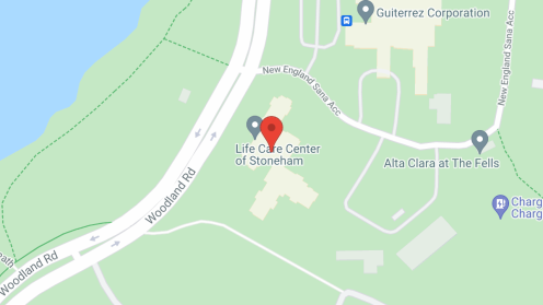 Map of the neighborhood around Life Care Center of Stoneham