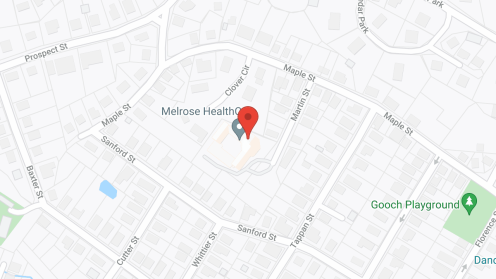 Map of the neighborhood around Golden Living Center Melrose