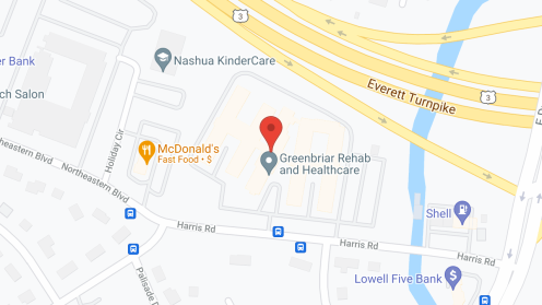 Map of the neighborhood around Greenbriar Terrace Healthcare