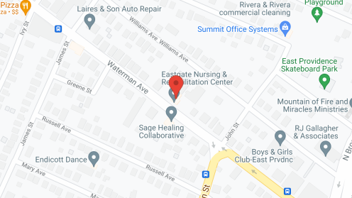 Map of the neighborhood around Eastgate Nursing & Recovery