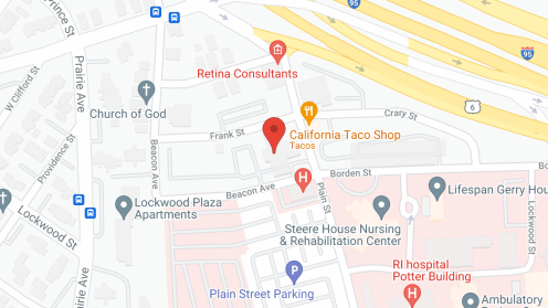 Map of the neighborhood around Bay Tower Nursing Ctr
